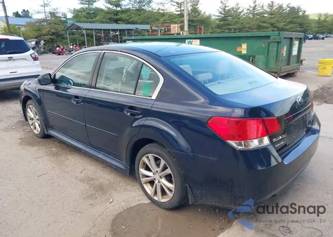 2013 Subaru Legacy 2.5I Premium из США, поврежденный, VIN 4S3BMBC61D3009593